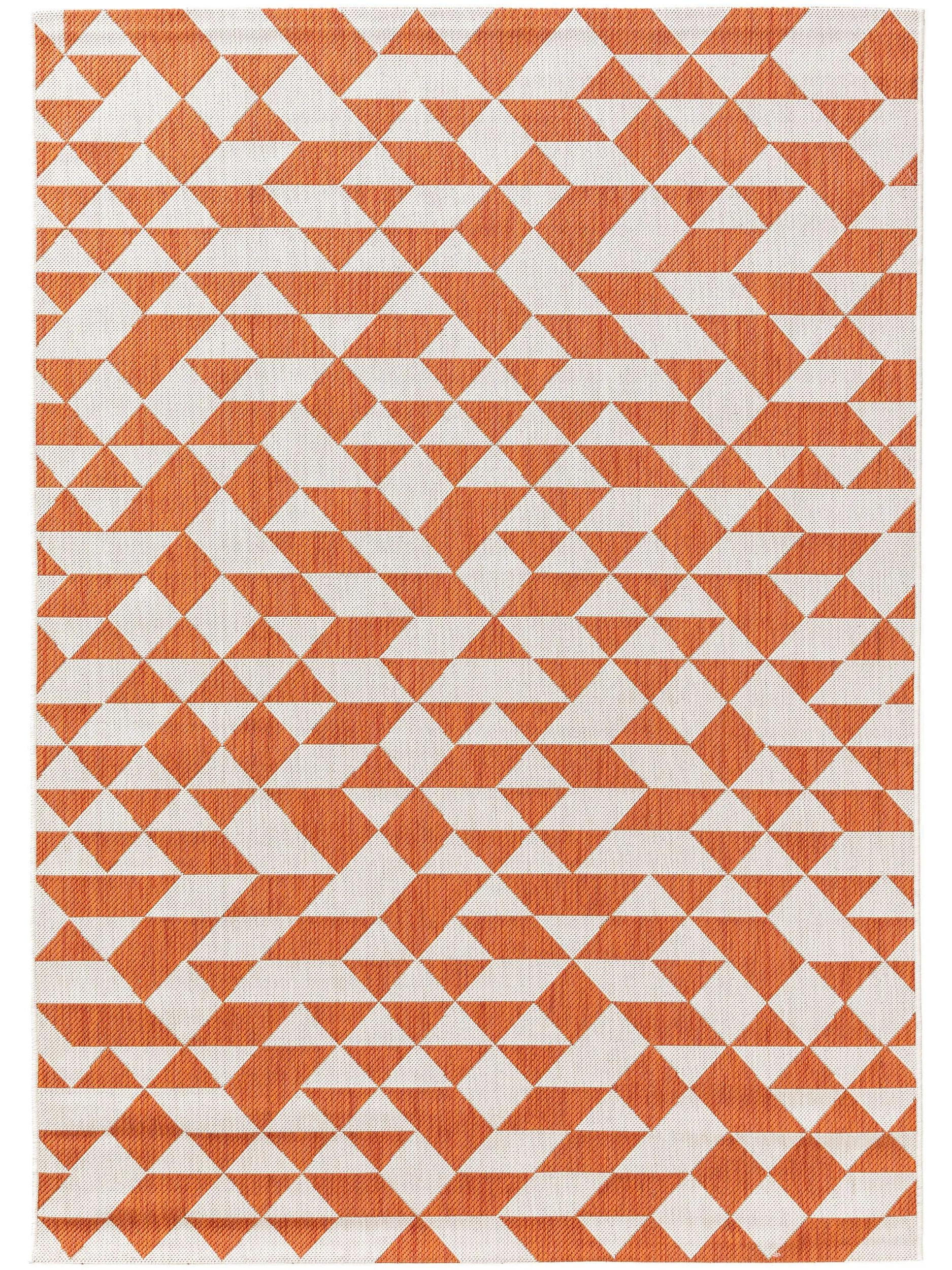 OUTDOORTEPPICH Cleo Orange 120x170 cm - Orange, Textil (120/170cm) - benuta Nest