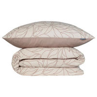 BETTWÄSCHESET Leaves - Renforcé - 2-teilig - 135 x 200 cm - Taupe - Taupe, Textil (135/200cm) - SCHIESSER