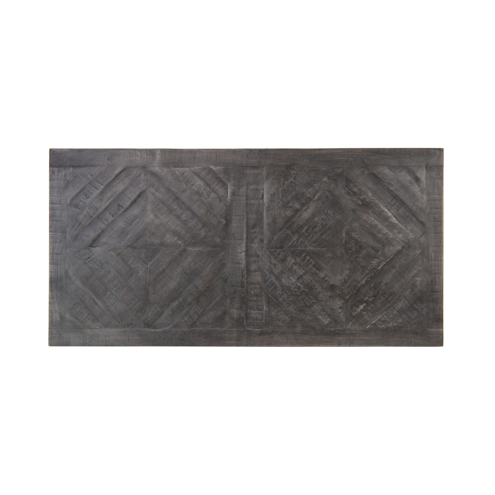 COUCHTISCH rechteckig Grau 120/60/46 cm - Schwarz, Holz (60/46/120cm) - WOMO-DESIGN