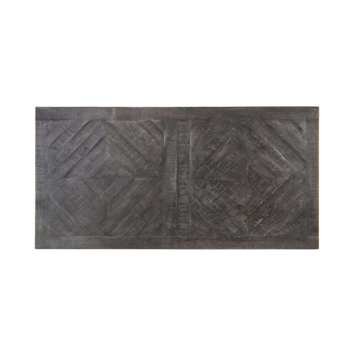 COUCHTISCH rechteckig Grau 120/60/46 cm - Schwarz, Holz (60/46/120cm) - WOMO-DESIGN