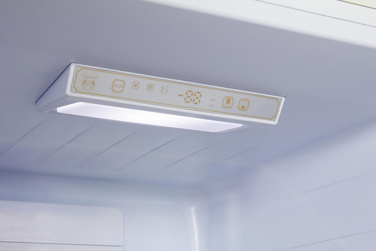 KÜHLSCHRANK KK 60825 RotEm, Bordeaux, 60 cm breit, 330 L, NoFrost, 199 cm - Bordeaux, Metall (59.5/199/73.5cm) - Kaiser Küchengeräte