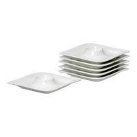 EIERTELLER Melodie weiß ø 13 cm 6er Set - Weiß, Keramik (13/2/13cm) - Ritzenhoff Breker
