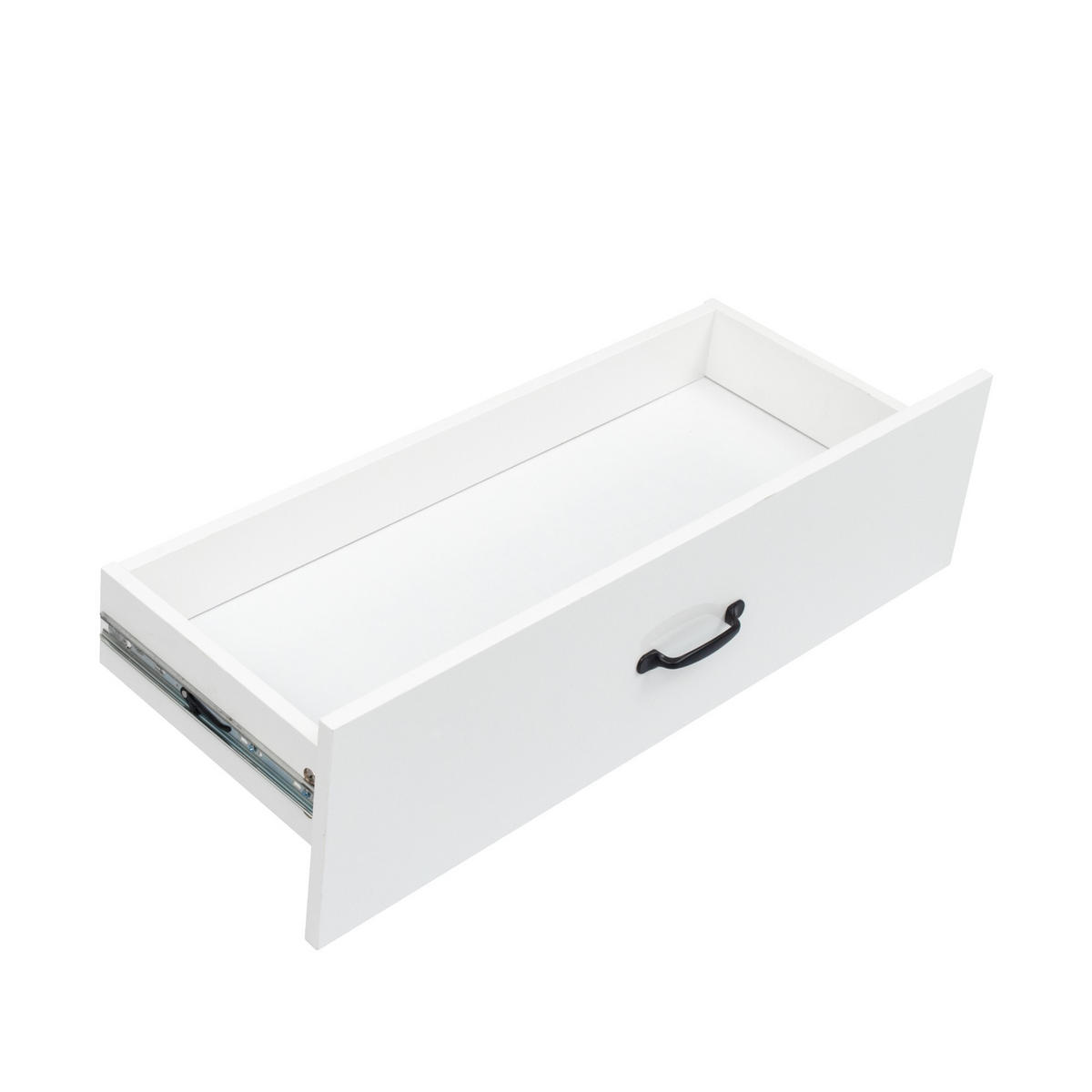 VITRINE LED-Schrank mit 2 Türen,Buffetschrank,Weiß - Weiß, Holz (59.5/182/35cm) - LVHOM