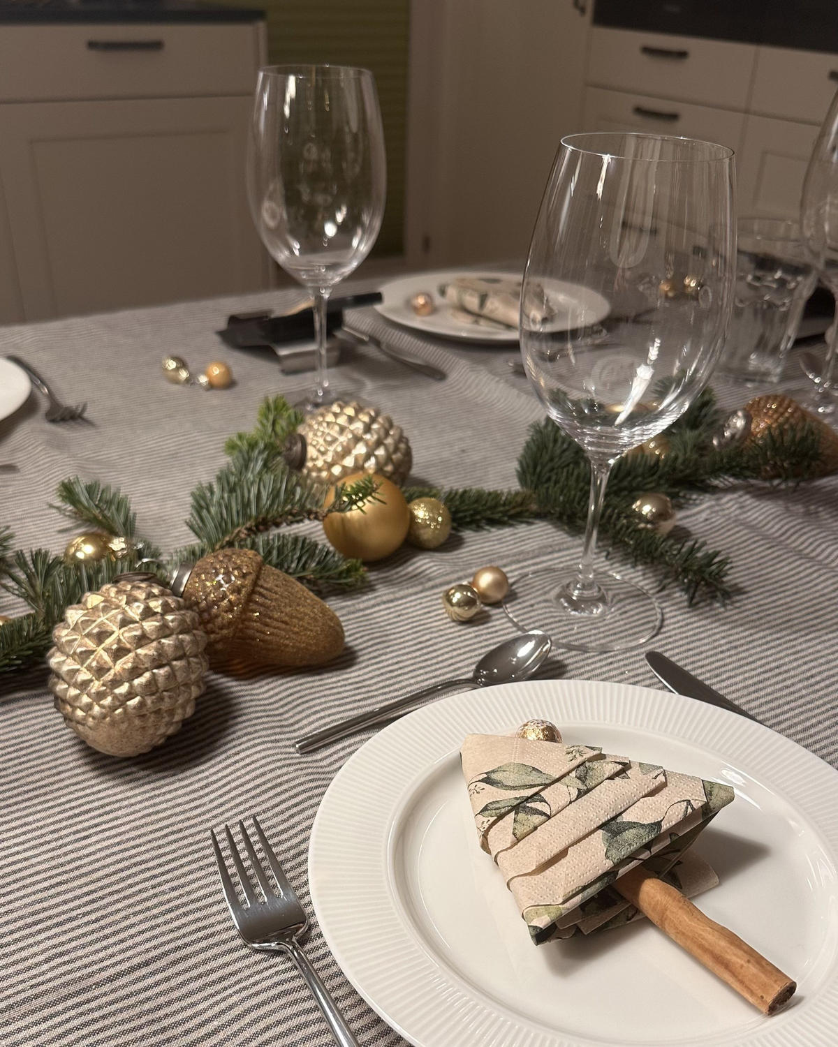 WEIHNACHTSKUGEL 6er Set Glas Gold Ambre - Silberfarben/Goldfarben, Glas (8/11/8cm) - Beliani