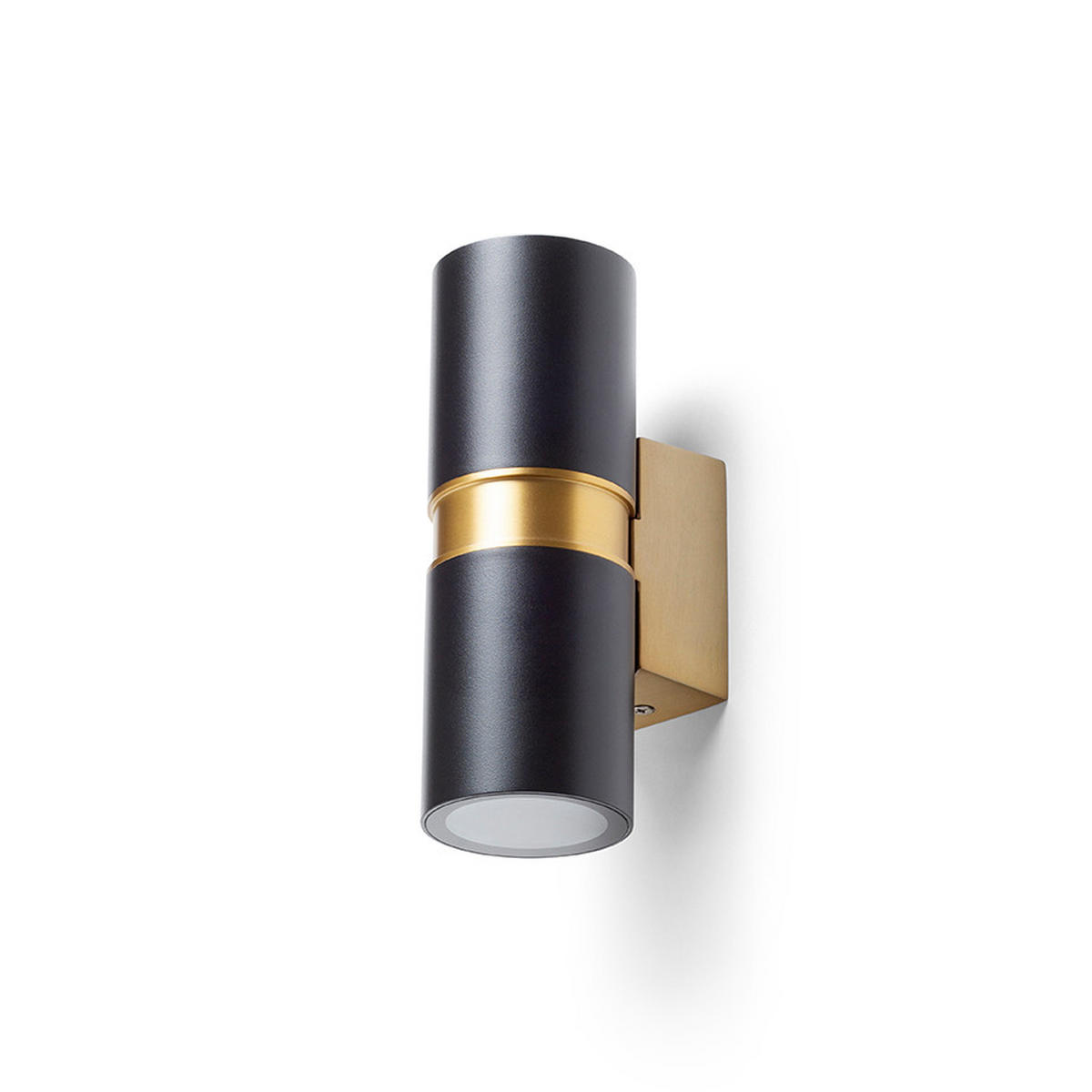 AUSSENLEUCHTE MANO schwarz 16 W IP54 - Schwarz, Metall (95/65/18cm) - Rendl