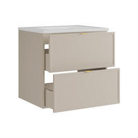 EINZELWASCHTISCH - 60 cmcm x 45 cmcm - Holz, Platte - Beige - ONDIL - Beige, Holz (60/60/45cm) - Vente-Unique