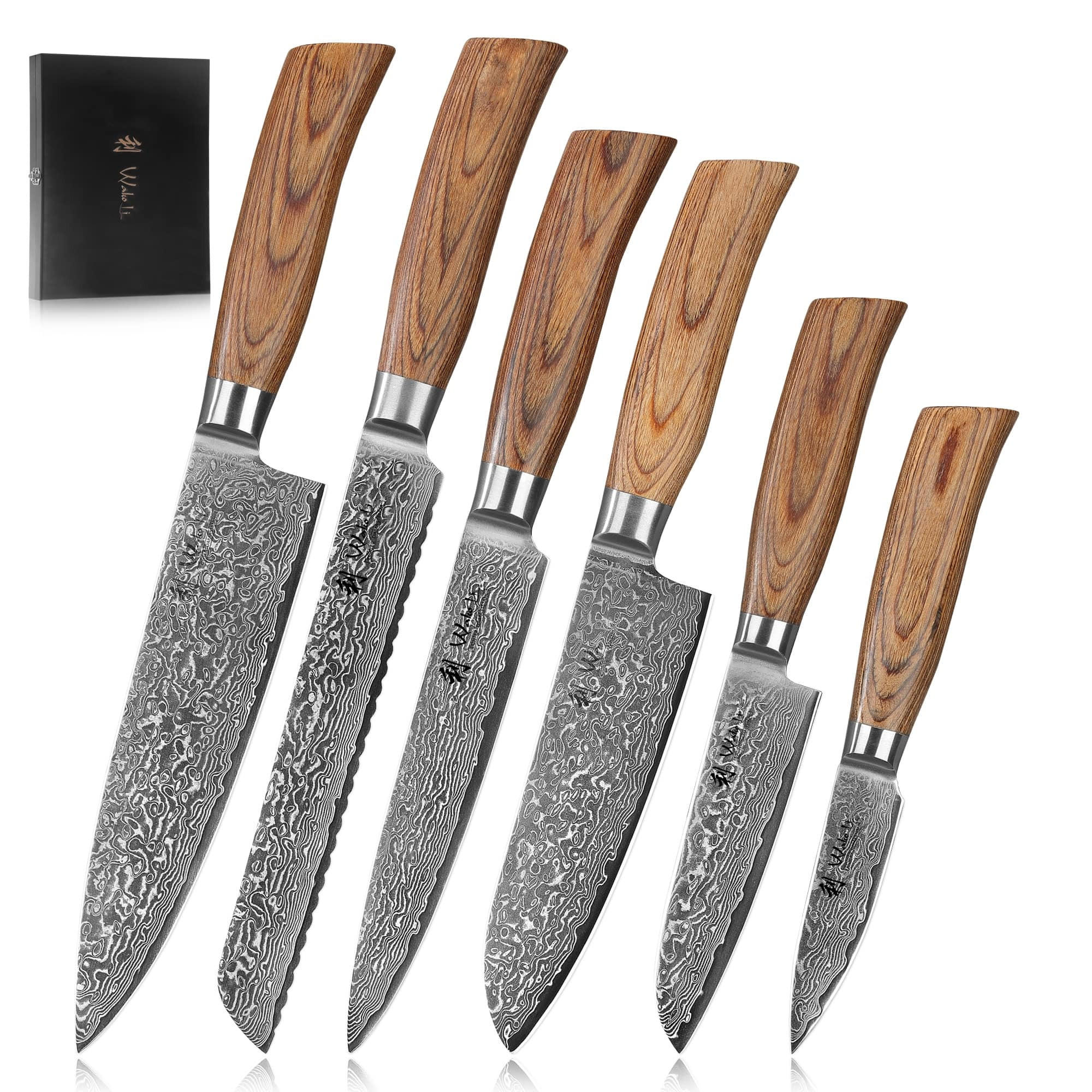 Wakoli Messerset Braun