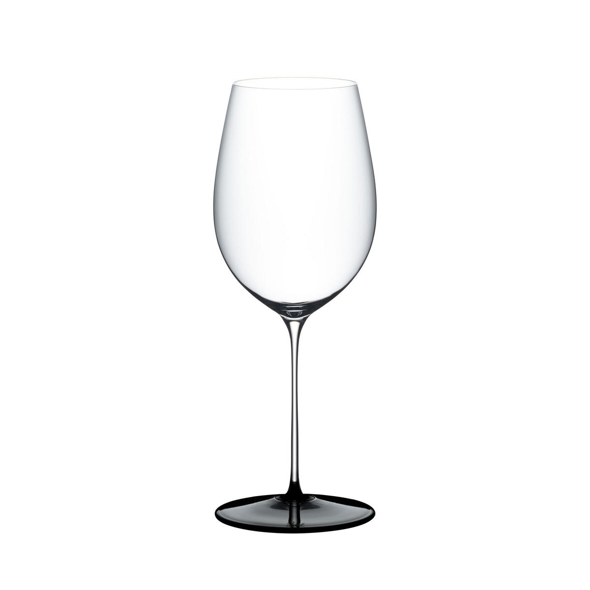 ROTWEINGLAS Fatto A Mano Black Tie Bordeaux Grand Cru, Kristallglas, 953 ml - Schwarz, Glas (0.95L) - Riedel