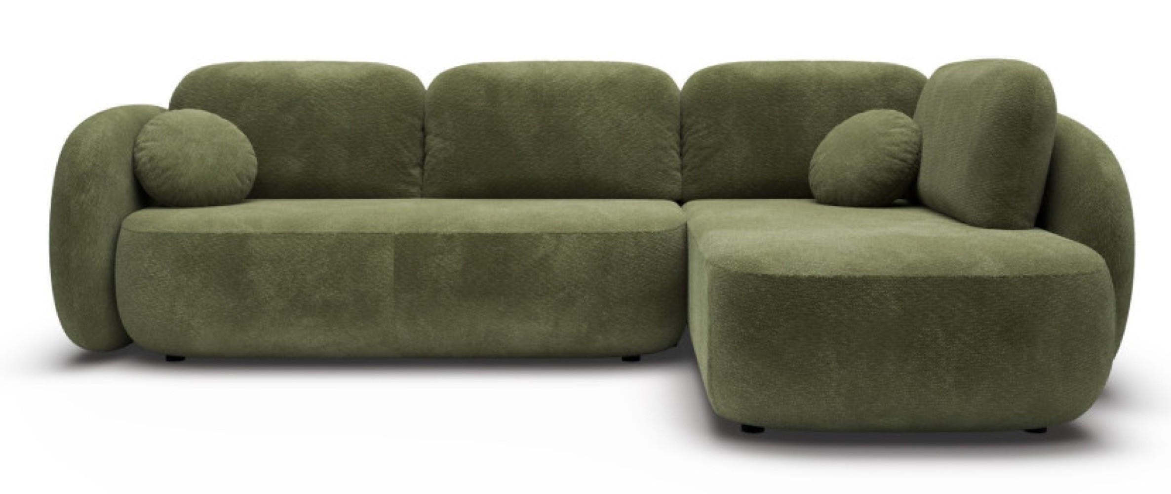 Sepro Meble Ecksofa Grün 289x190 cm