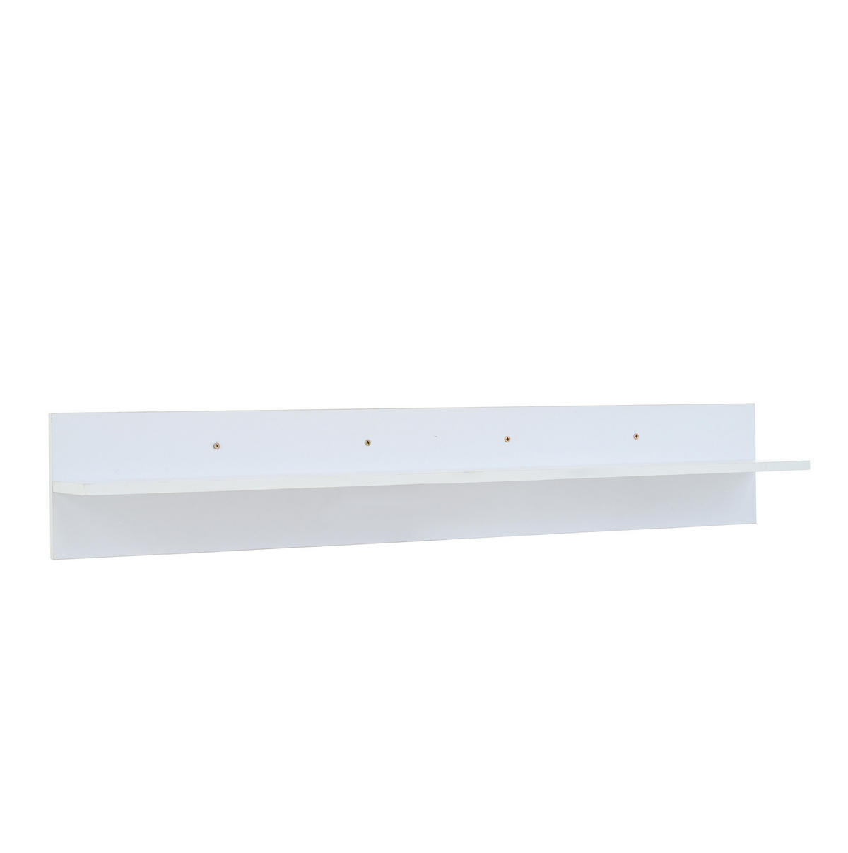 TV-WOHNWAND 3-tlg. 175 cm mit LED Weiß Hochglanz - Weiß, Holzwerkstoff (39/34/175cm) - Beauniv