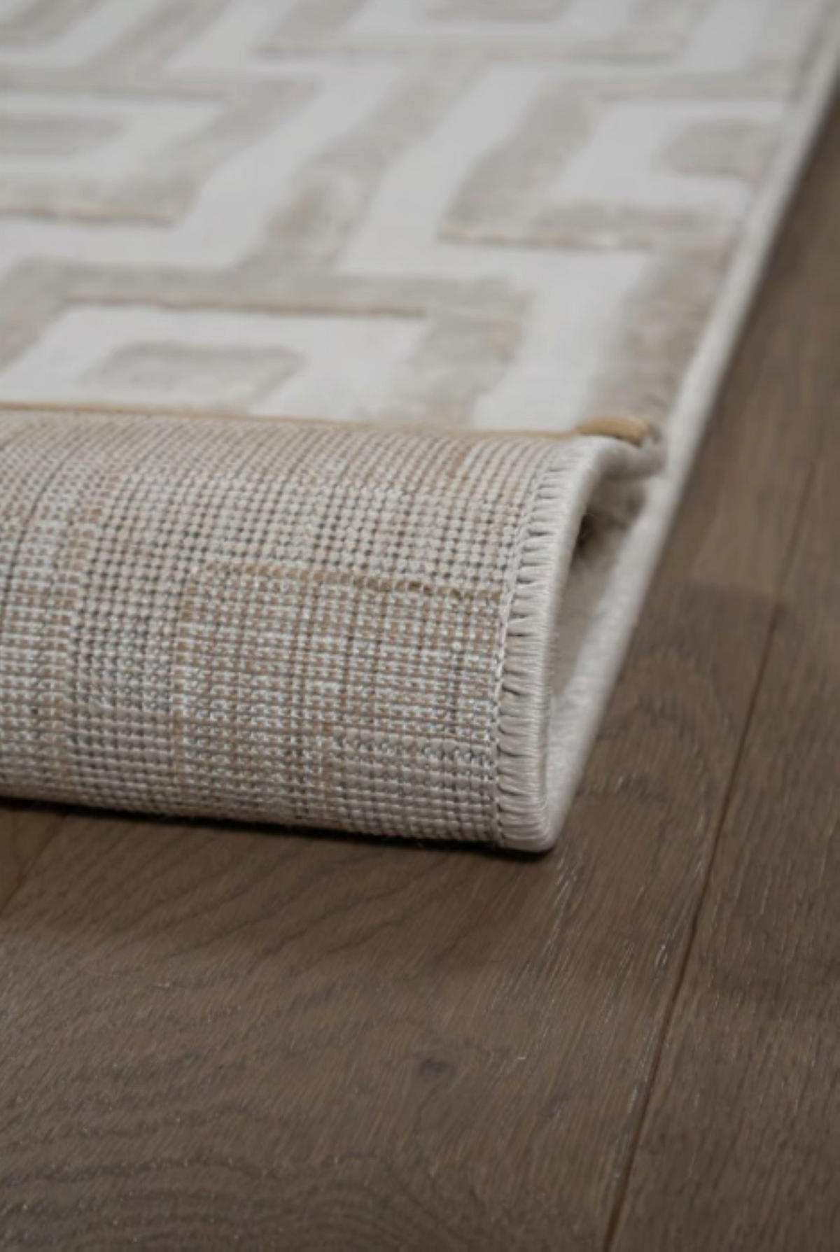 TEPPICH modern Flachgewebe INTUITION Beige 120 x 170 cm - Beige, Textil (120/170cm) - Novatrend