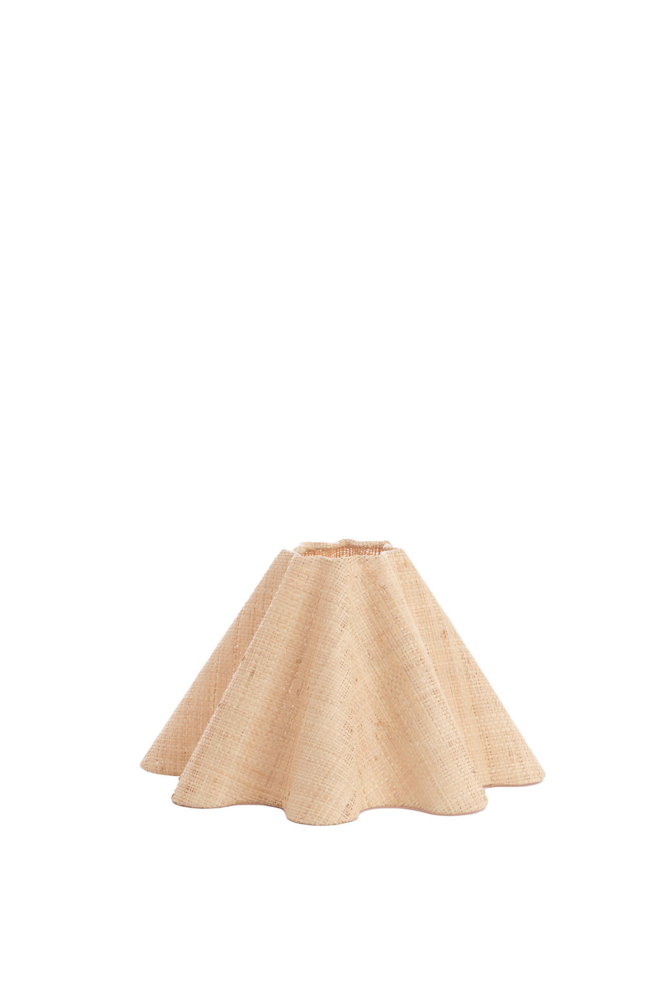 LAMPENSCHIRM Bezaha Braun Ø50/45 cm - Braun, Textil (50/50/45cm) - Light & Living