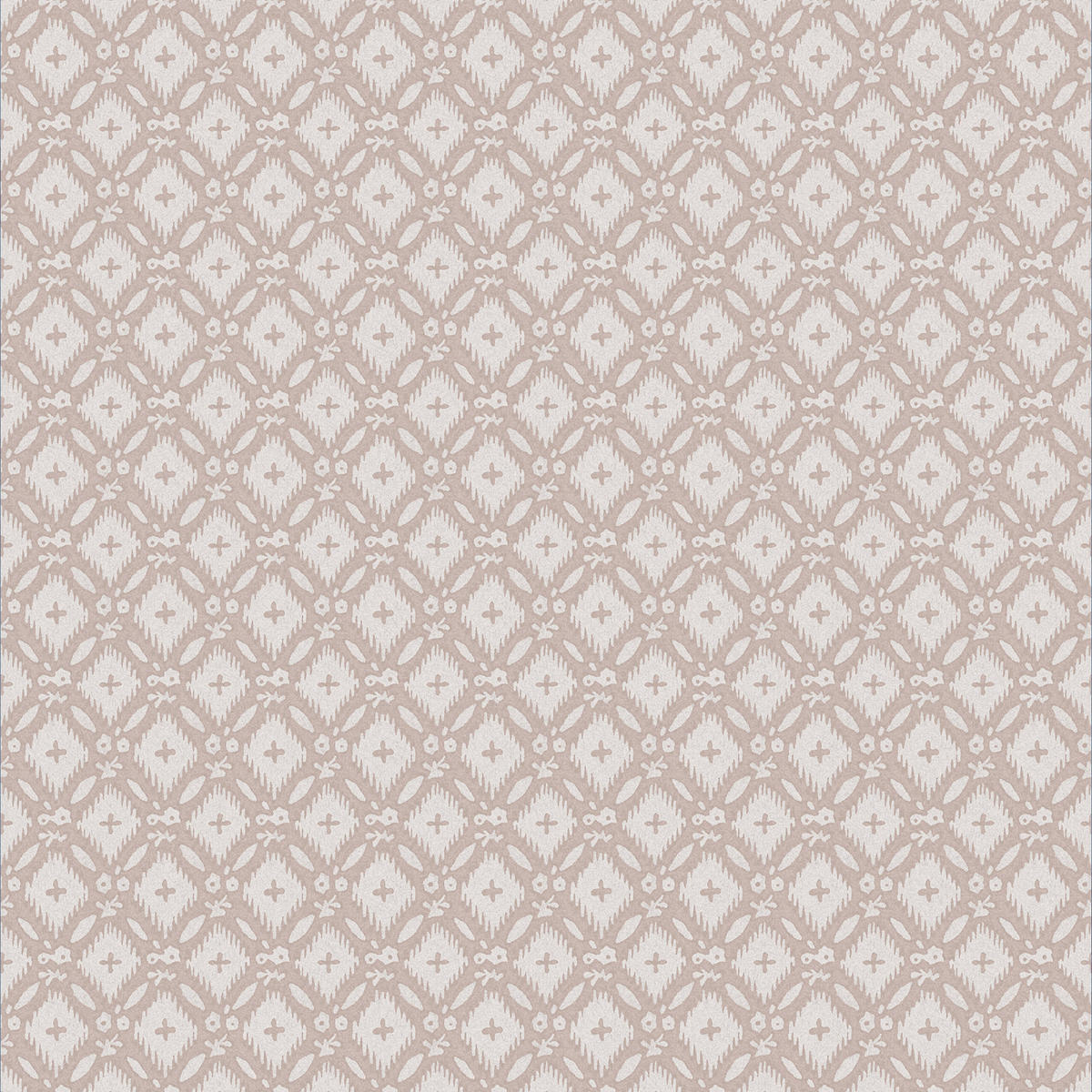 VLIESTAPETE Whitebrook Taubengrau | Beige Grau | Karomuster| 10mx52cm - Grau, Papier/Kunststoff (52/1000cm) - Graham & Brown