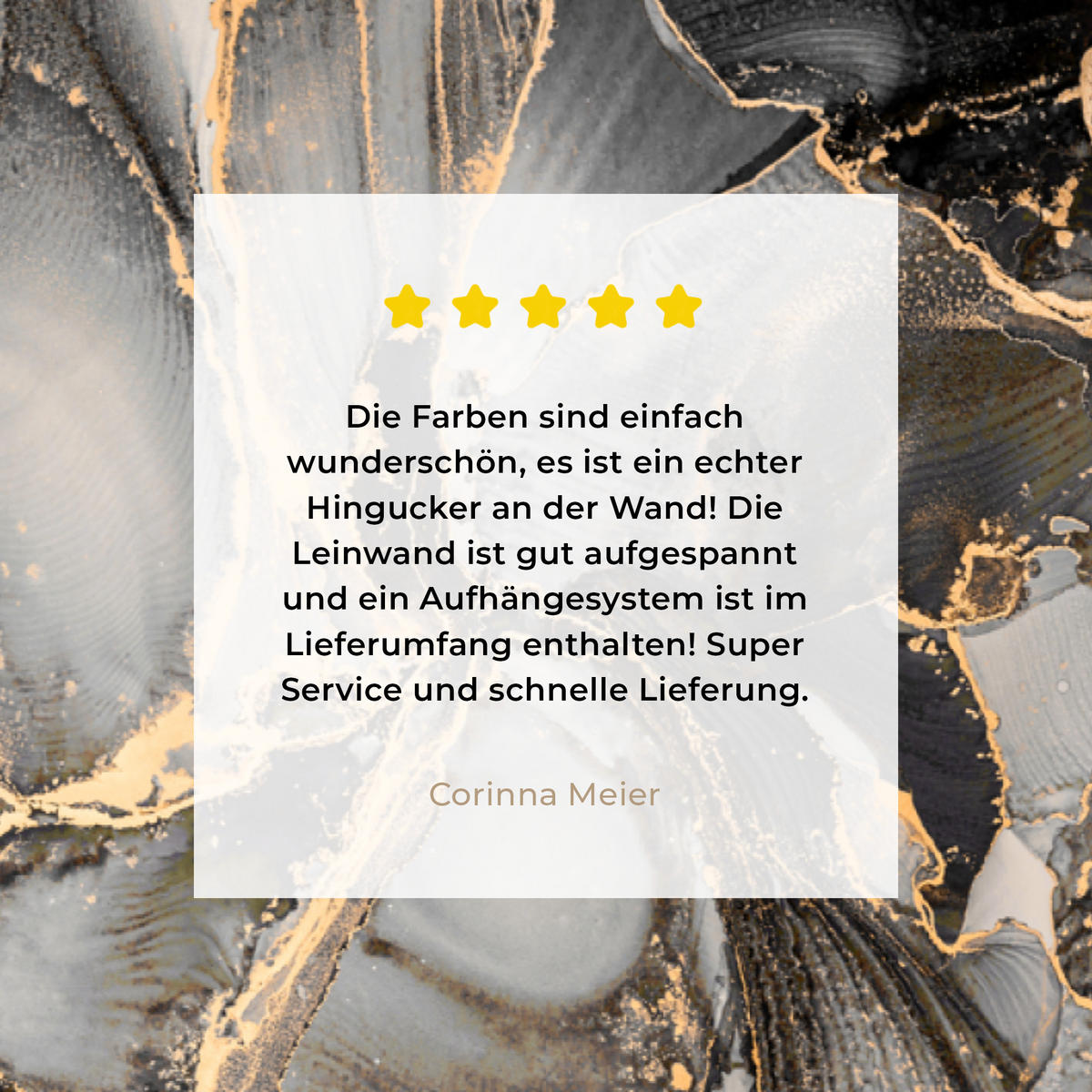 LEINWANDBILD Grau - Luxus - Gold - Marmor Groß 140x90 cm - Dunkelgrau, Textil (140/90cm) - MuchoWow