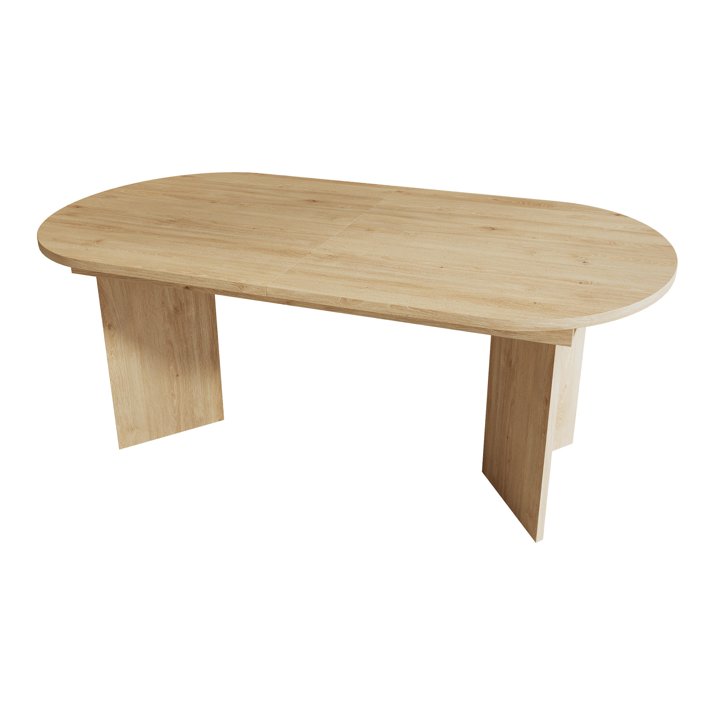 ESSTISCH ausziehbar 140-180/90 cm DE-39771 Eichenfarbe - Eichefarben, Holzwerkstoff (90/180/75cm) - ComfortXL