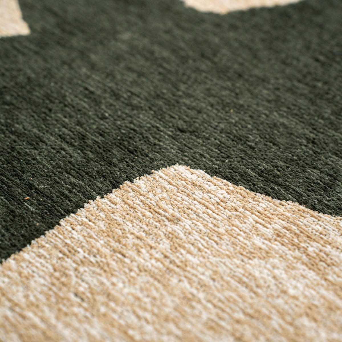 TEPPICH Garden Spirit Craft Ribbon 240/240 cm - Grün, Kunststoff/Textil (240/240cm) - Louis De Poortere