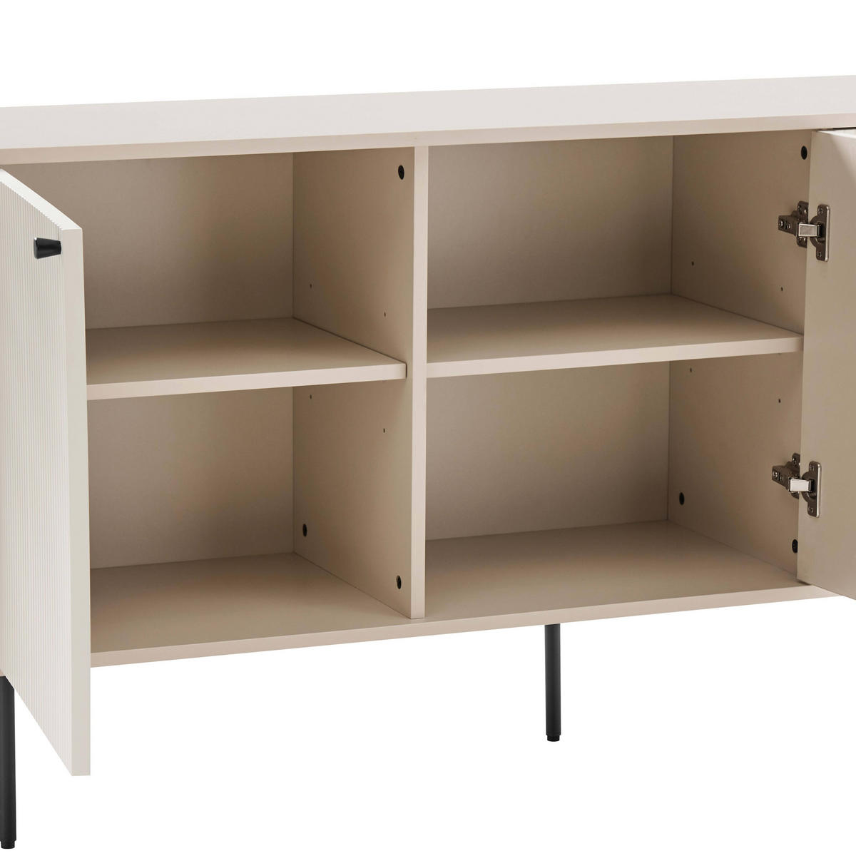 SIDEBOARD 150 cm, Beige - Beige, Holz (40/75/150cm) - Oviala