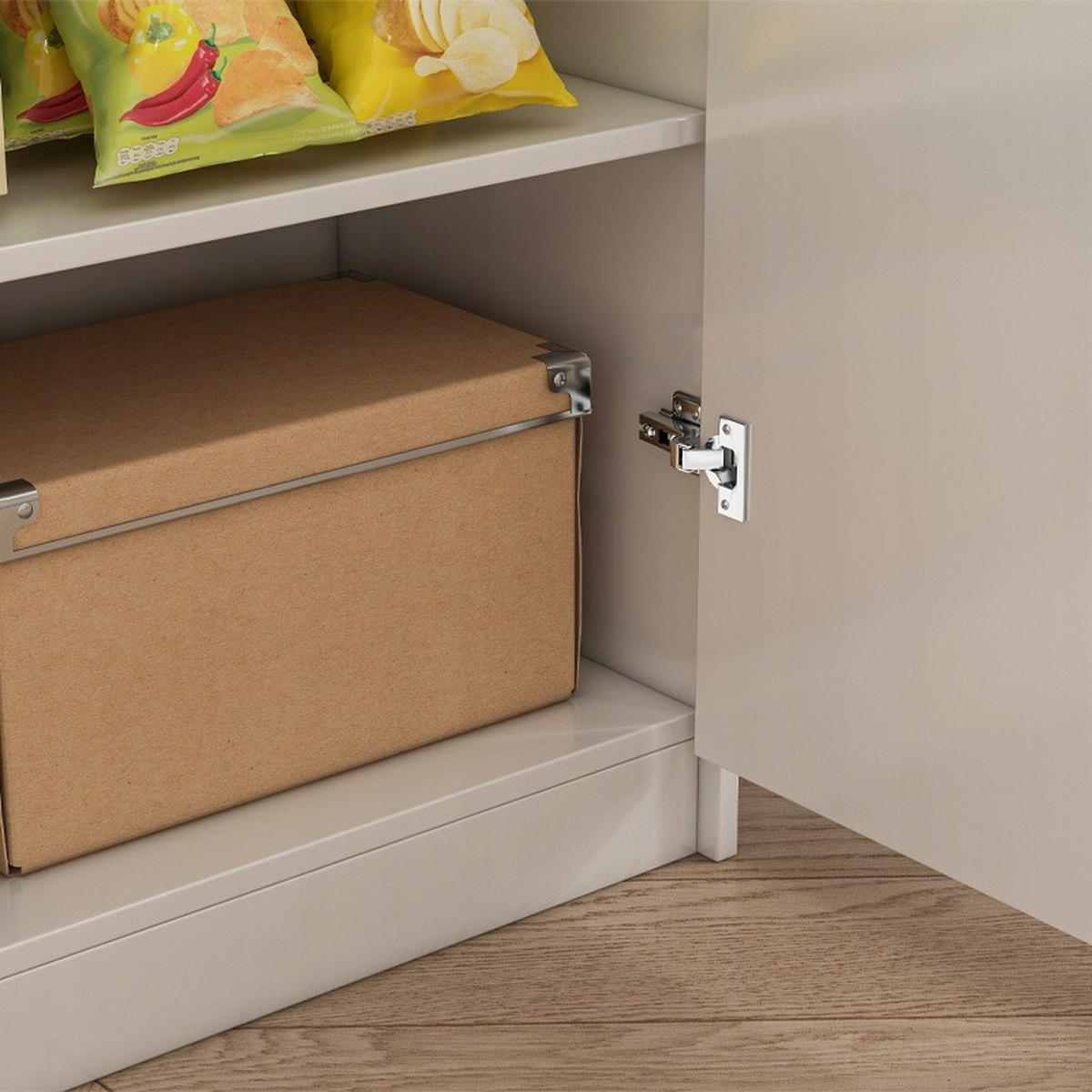 BÜCHERREGAL, weiß 77/35/108 cm - Weiß, Holzwerkstoff (77/108/35cm)