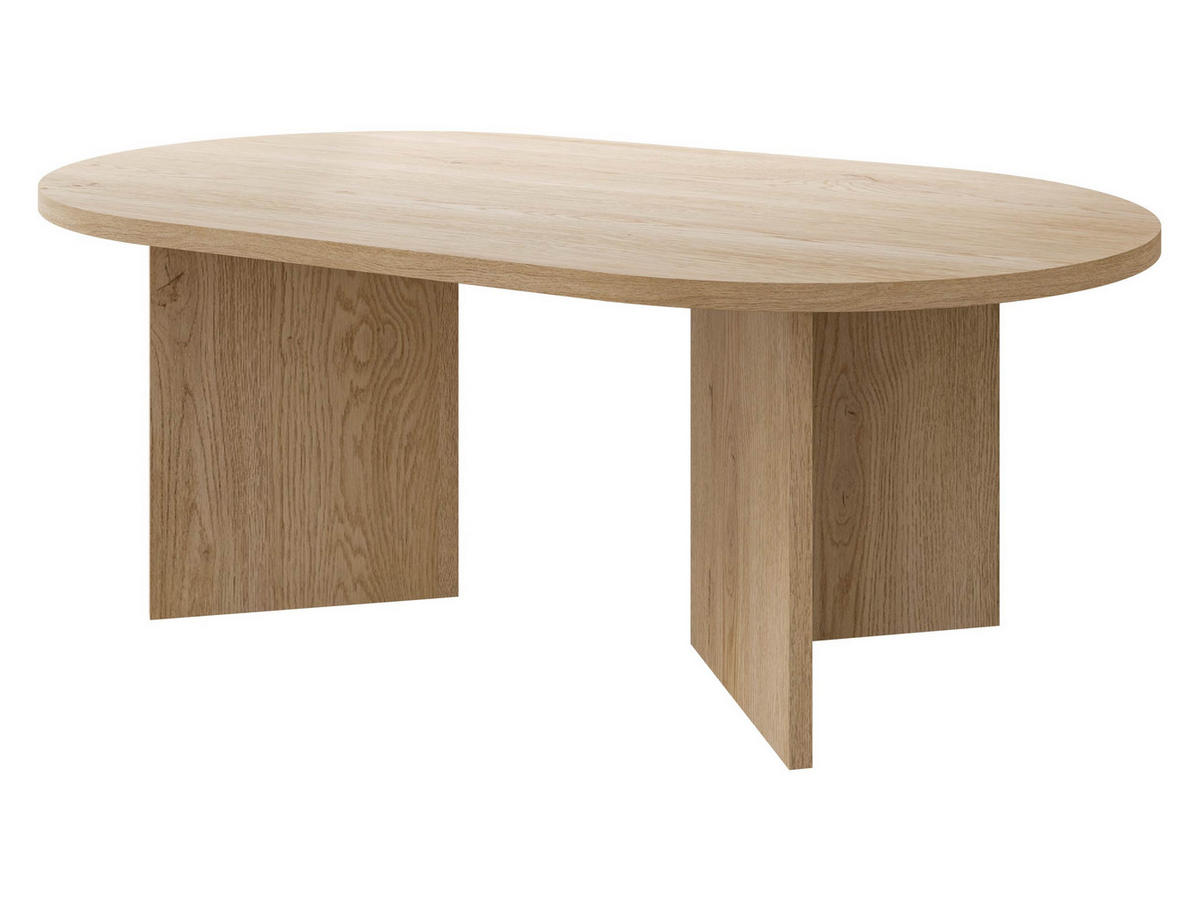 COUCHTISCH Gelizo 22 mm - Eichefarben, Holzwerkstoff (65/110/42cm) - MIRJAN24