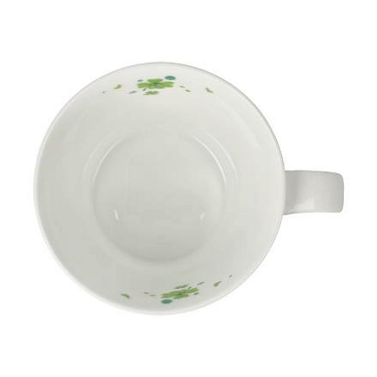 TEETASSE Fiore - Happiness, Fine Bone China, grün - Grün, Keramik (0.35L) - Goebel