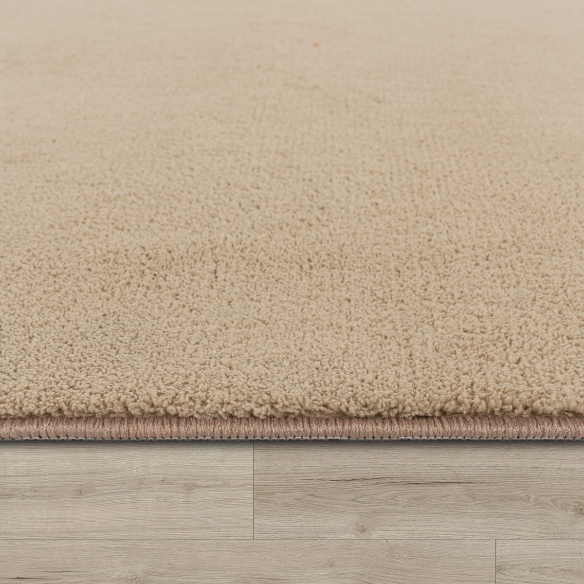KURZFLORTEPPICH 80/80 cm Cadiz 630 - Sandfarben, Kunststoff (80/80cm) - Paco Home