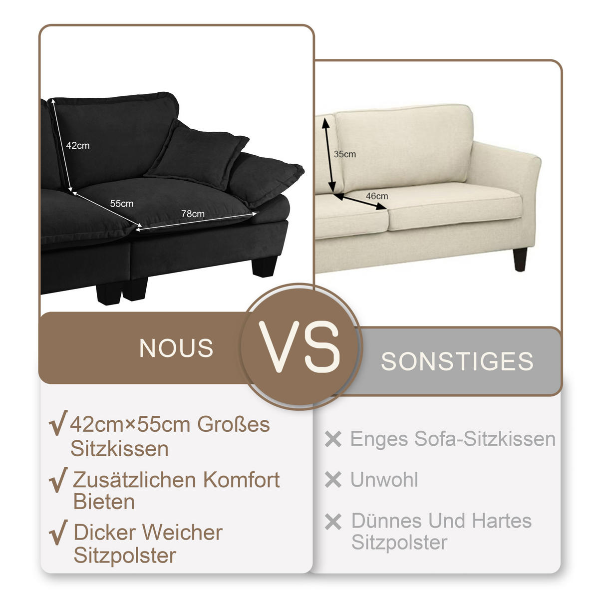 WOHNLANDSCHAFT aus Chenille in Schwarz mit USB-Anschluss & Stauraum - Schwarz, Textil (155/90/364cm) - Modfu