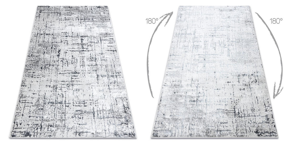TEPPICH Mefe 120/170 cm - Grau, Textil (120/170cm) - rugsX
