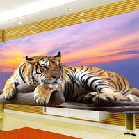 DIAMANTMALEREI Set Tiger 5D 100x40cm - Multicolor, Papier (40/0.5cm)