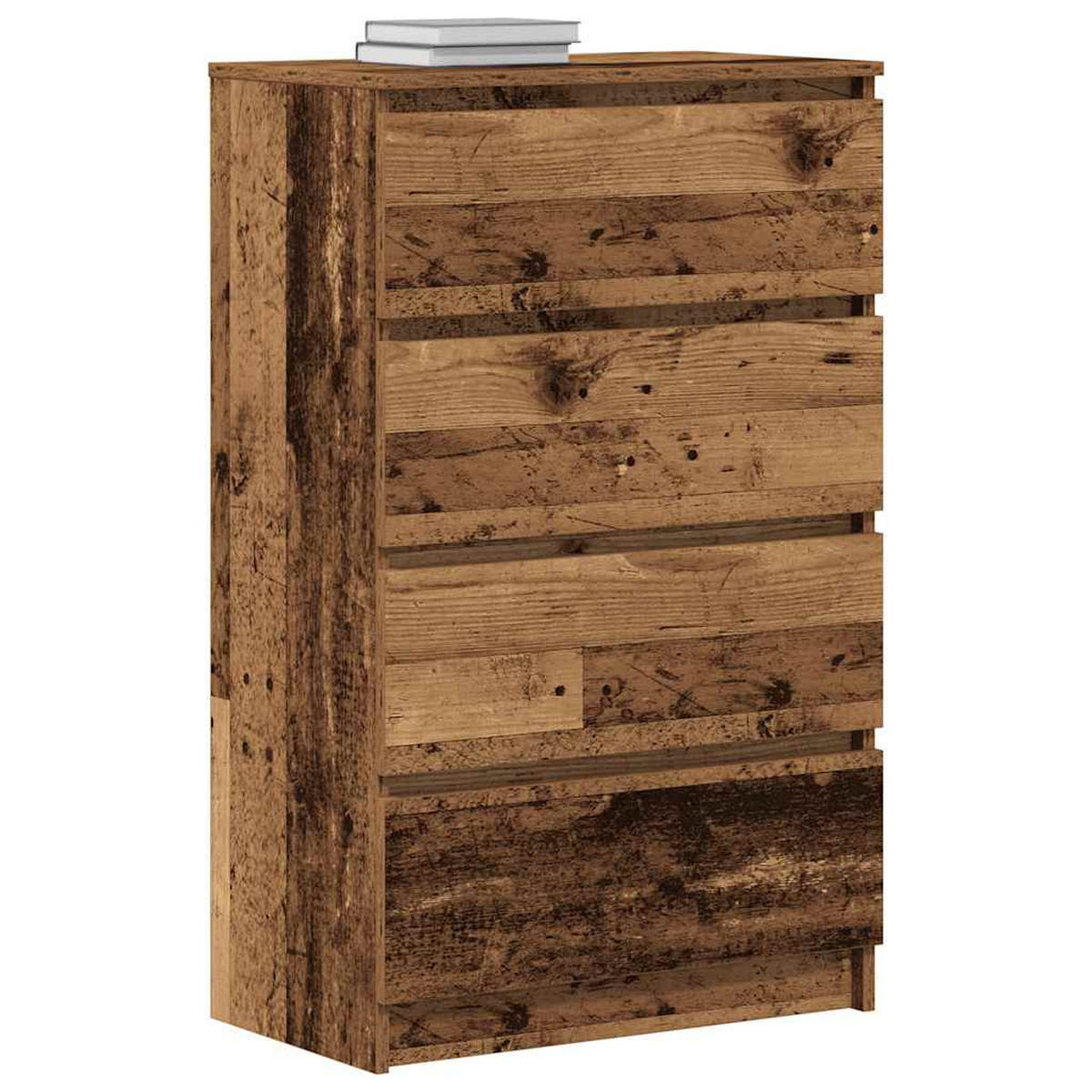 SIDEBOARD Altholz-Optik 60/35/98,5 Cm Holzwerkstoff - Braun, Holzwerkstoff (35/98.5/60cm) - vidaXL