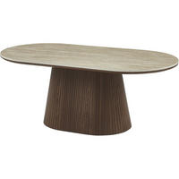 COUCHTISCH portofino beige - Beige, Keramik (120/60/46cm) - Habitat Garten