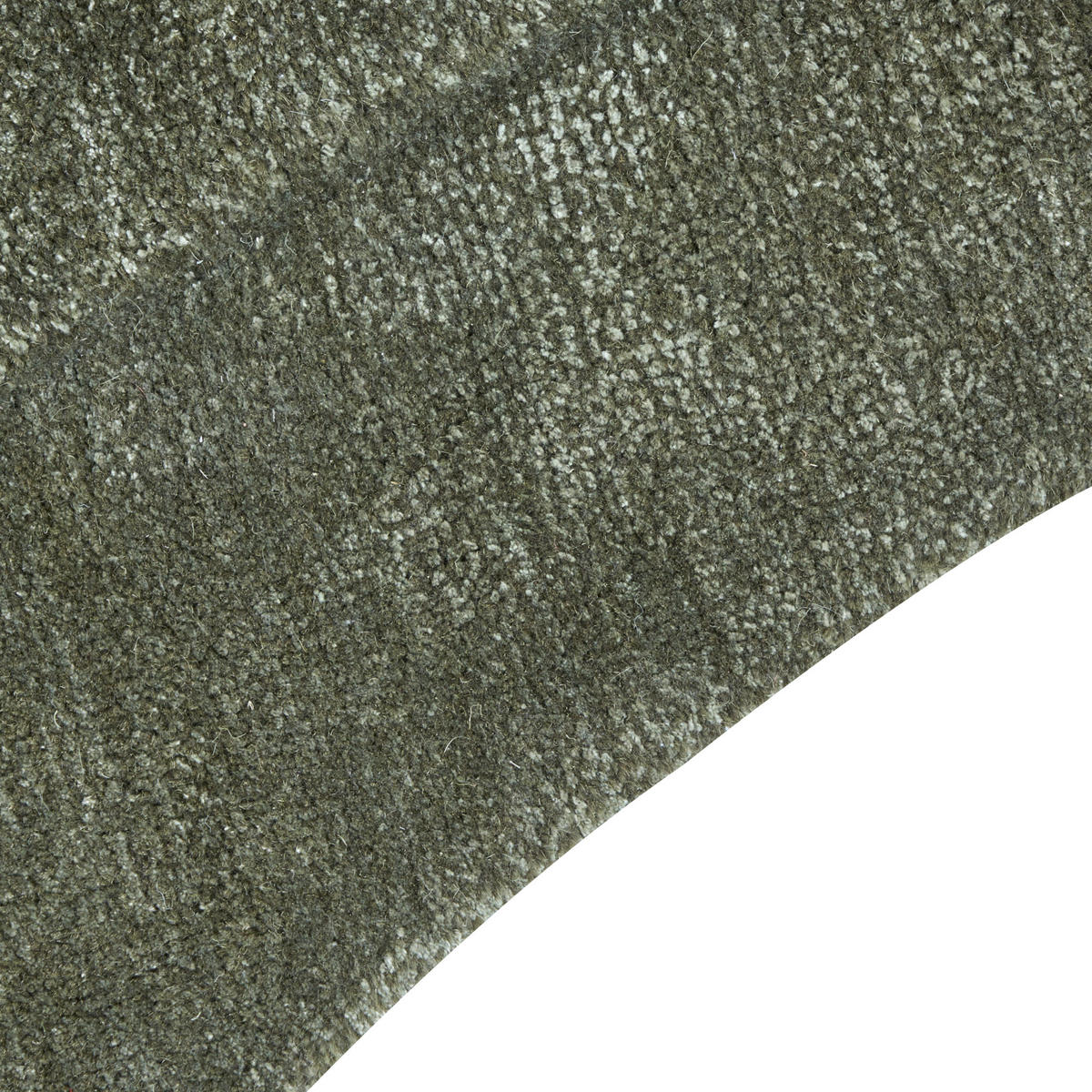 KOBEREC Tmavě zelený 160/230 cm Viskóza Masso - zelená barva, textil (160/230cm) - Beliani