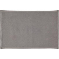 BADEMATTEN PLAIN KIESEL - 85 - Grau, Textil (70/120cm) - Rhomtuft