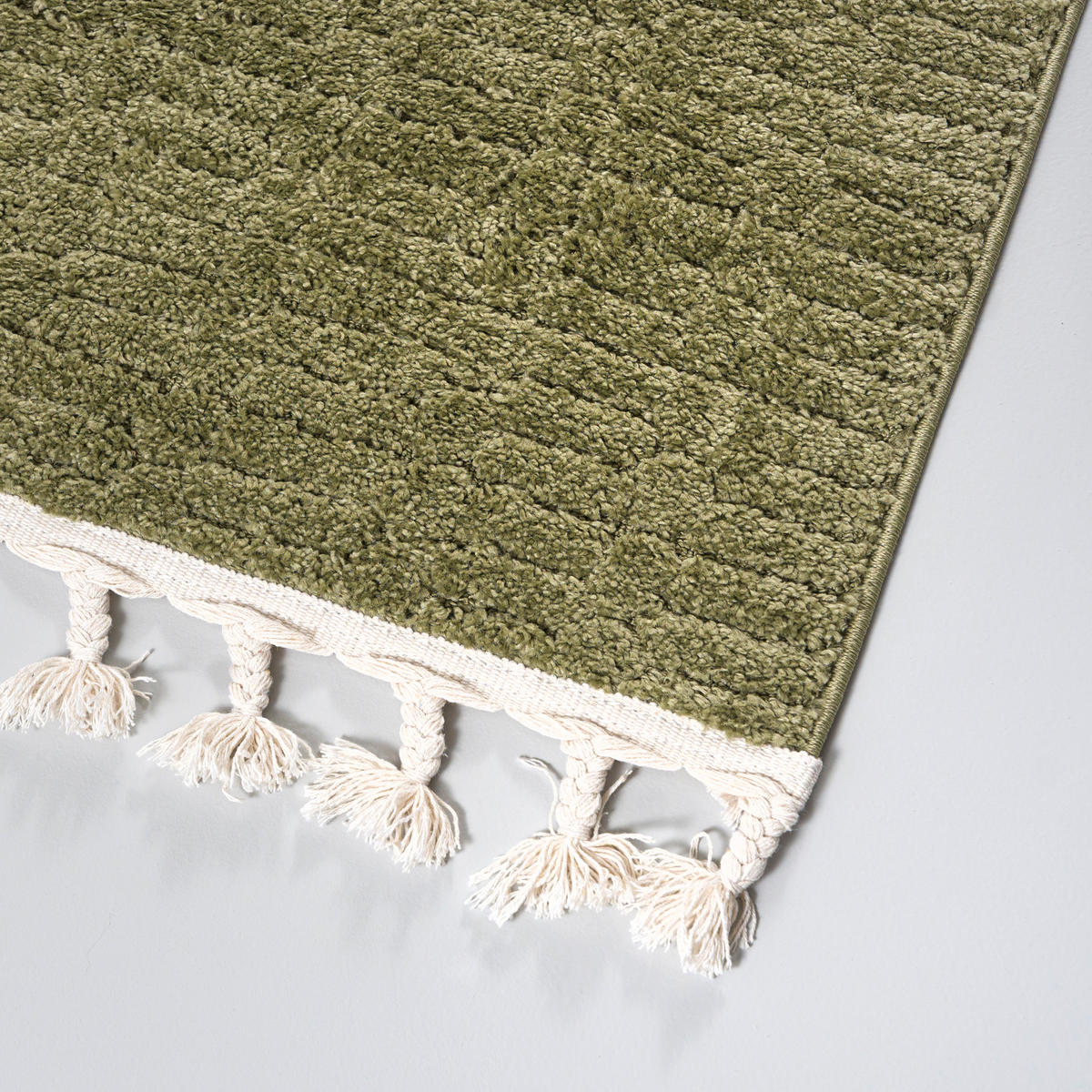 TEPPICH Grün Geometrische, Moderne, Bögen - 140 x 200 cm - Hellgrün/Grün, Textil (140/200cm) - Mazovia