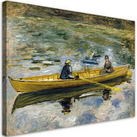 WANDBILD claude monet und madame henriot auguste renoir - Multicolor, Textil (60/40cm) - Feeby