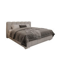 POLSTERBETT Zaira 180x200cm – Elegantes Polsterbett für modernen Wohnstil , ohne matratze, Sandfarben - Sandfarben, Holz (180/200cm) - Homesy