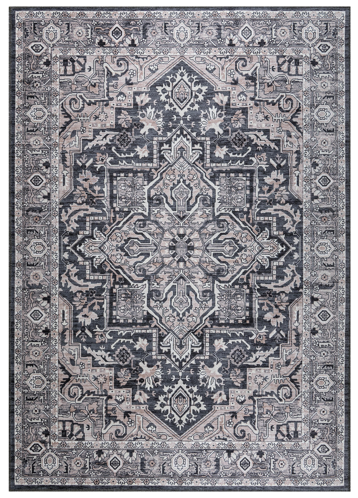 Tapiso Teppich Dunkelblau 120x180 cm