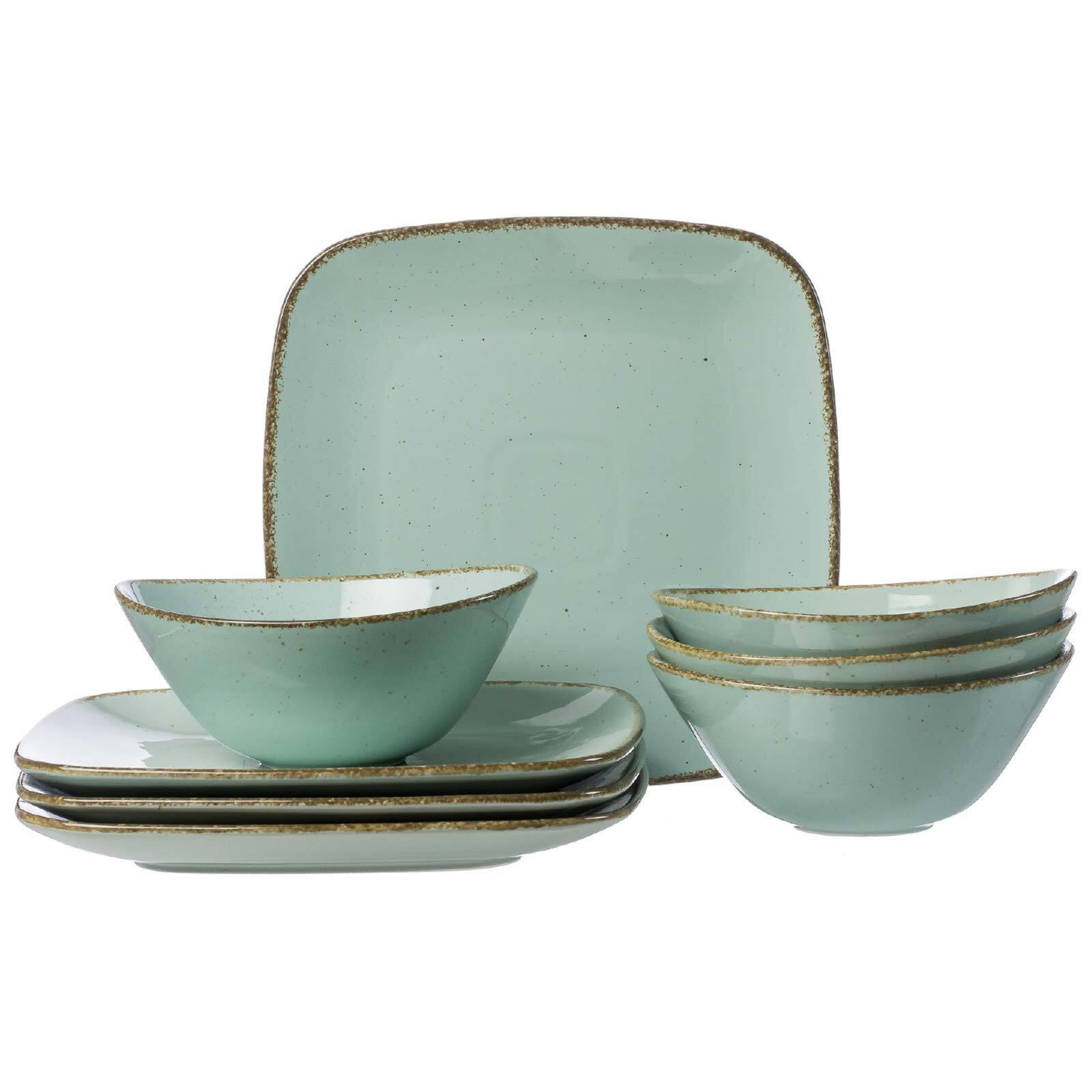 TAFELSERVICE Casa blau 8er Set - Blau, Keramik (29.5/34.5/33cm) - Ritzenhoff Breker