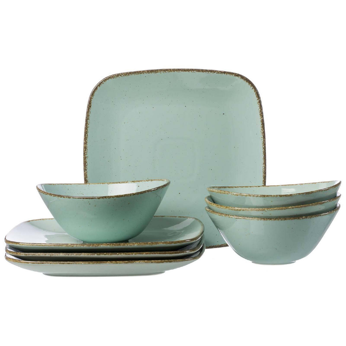 TAFELSERVICE Casa blau 8er Set - Blau, Keramik (29.5/34.5/33cm) - Ritzenhoff Breker