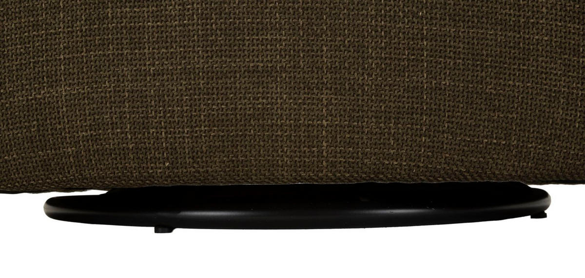 SESSEL Siena Swivel, grün, Polyester, Eisen und Sperrholz, 83,5 x 66 x 80 cm - Grün, Holzwerkstoff/Kunststoff (83.5/80/66cm) - Mauro Ferretti
