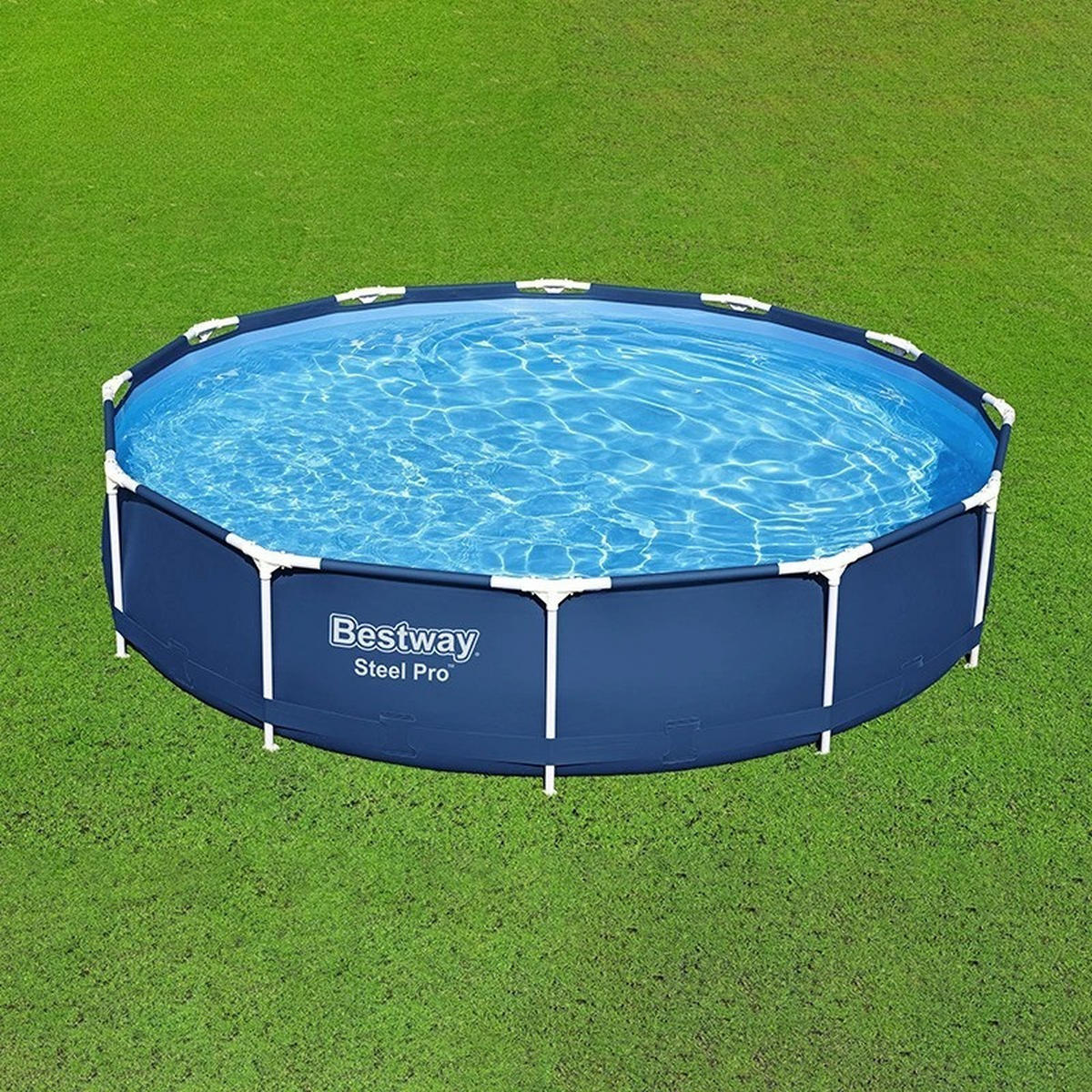 POOLSET 56681 BLAU 366 x 76cm - Blau, Textil (366/76cm) - Kaket