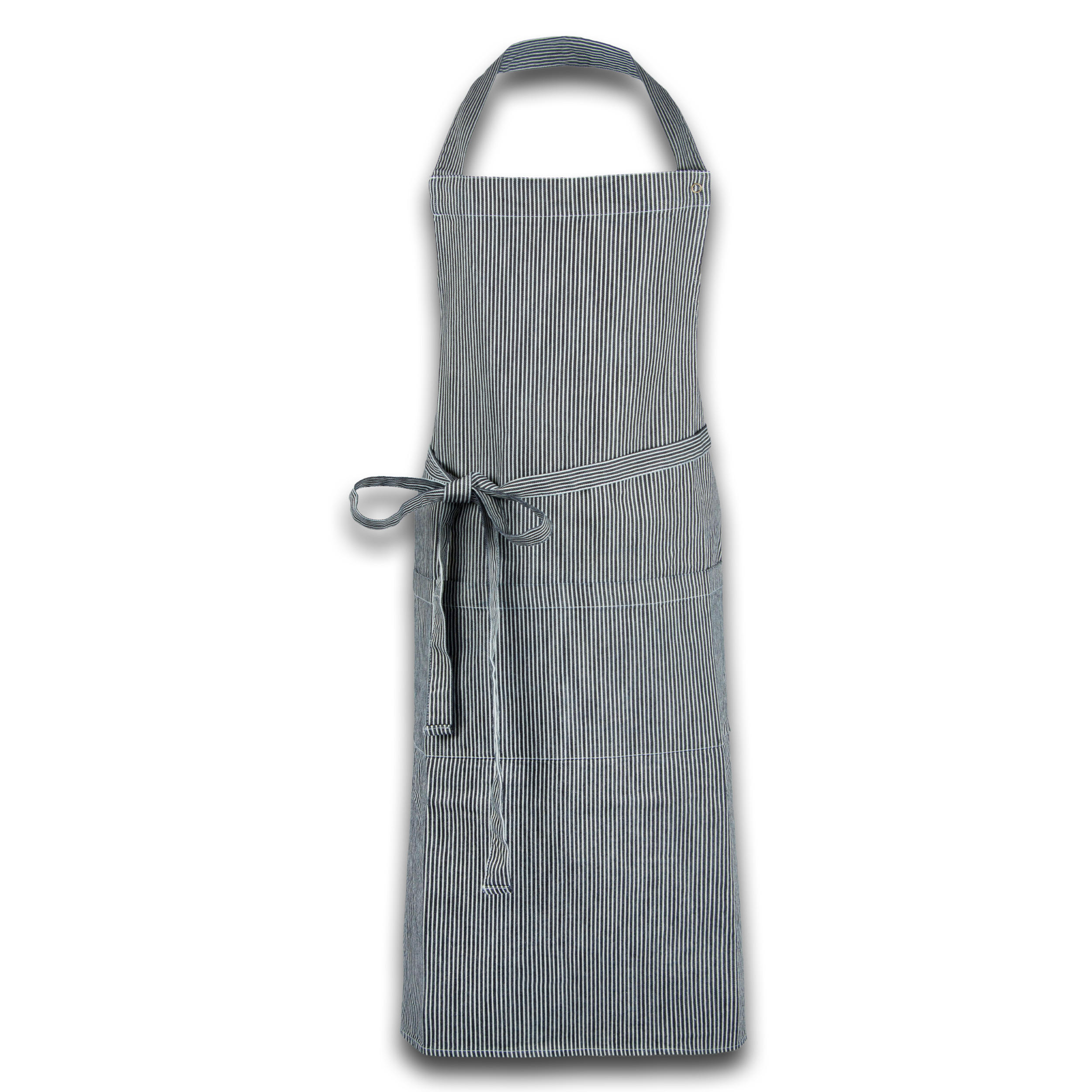 SCHÜRZE , 75x100 cm, 100% Baumwolle, Grau - Grau, Textil (75/100cm) - Zollner