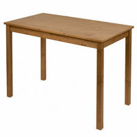 SCHREIBTISCH Massivholz 60/110/75 cm - Braun, Holz (60/110/75cm) - hagge home