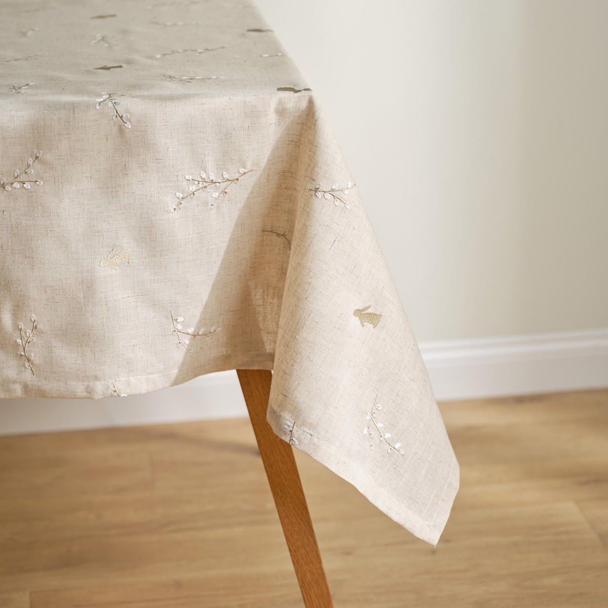 TISCHDECKE Bazinka - Beige, Textil (180/130/1cm) - home&you