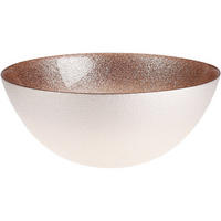 GLASSCHALE Beryt Ø 21 cm - Braun, Glas (21cm) - Home Styling Collection