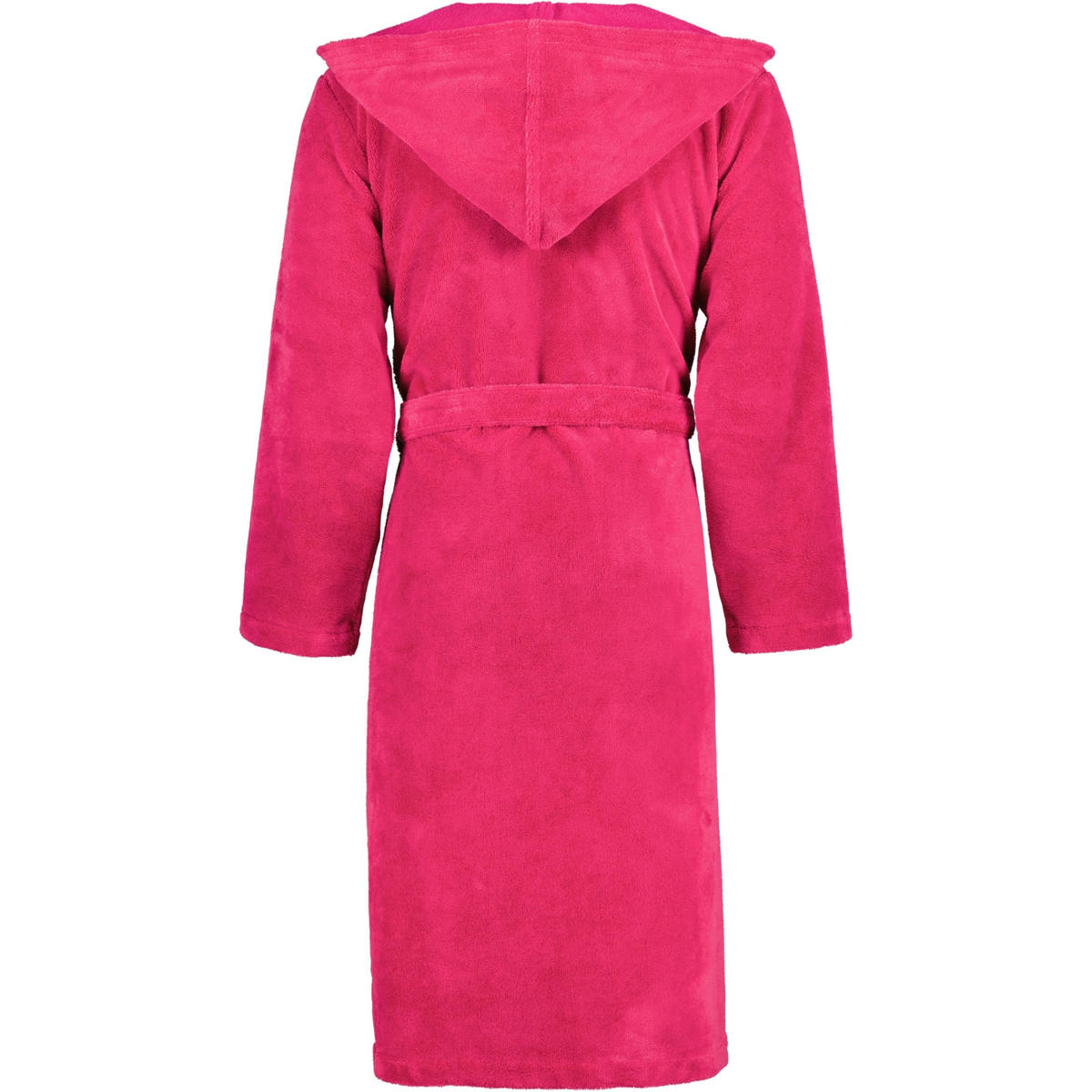 BADEMANTEL UNISEX KAPUZE LYNN CRANBERRY - 3770 - Rosa, Textil (Snull) - Vossen