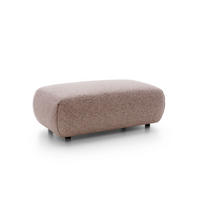 MASSENO Sitzhocker ZEST, Modern Polsterhocker, Fußhocker Rosa - Rosa, Holzwerkstoff/Kunststoff (70/42/113cm) - MASSENO