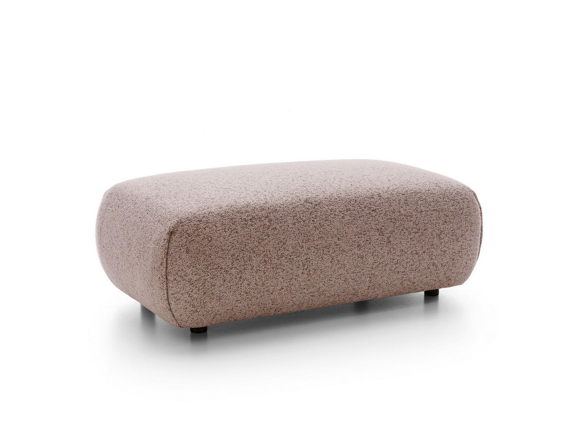 MASSENO Sitzhocker ZEST, Modern Polsterhocker, Fußhocker Rosa - Rosa, Holzwerkstoff/Kunststoff (70/42/113cm) - MASSENO