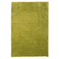 HOCHFLORTEPPICH Frühlingsgrün - Hellgrün, Naturmaterialien/Textil (60/110cm) - Kukoon Rugs