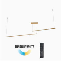 LED-HÄNGELEUCHTE - Goldfarben, Metall (2/100/2cm) - Lumicom