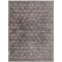 TEPPICH Daisy Grau 100x150 cm - Grau, Kunststoff/Textil (100/150cm) - benuta